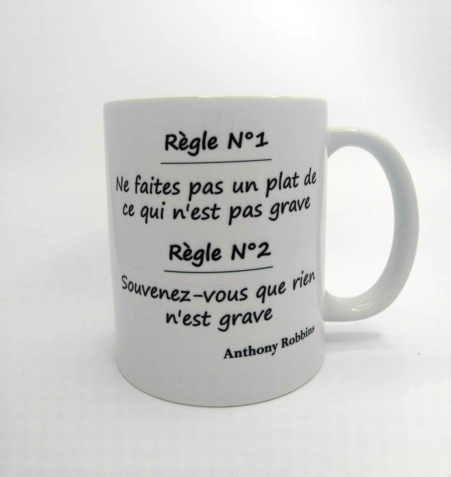 MUG Bonheur - Citation d'Anthony Robbins
