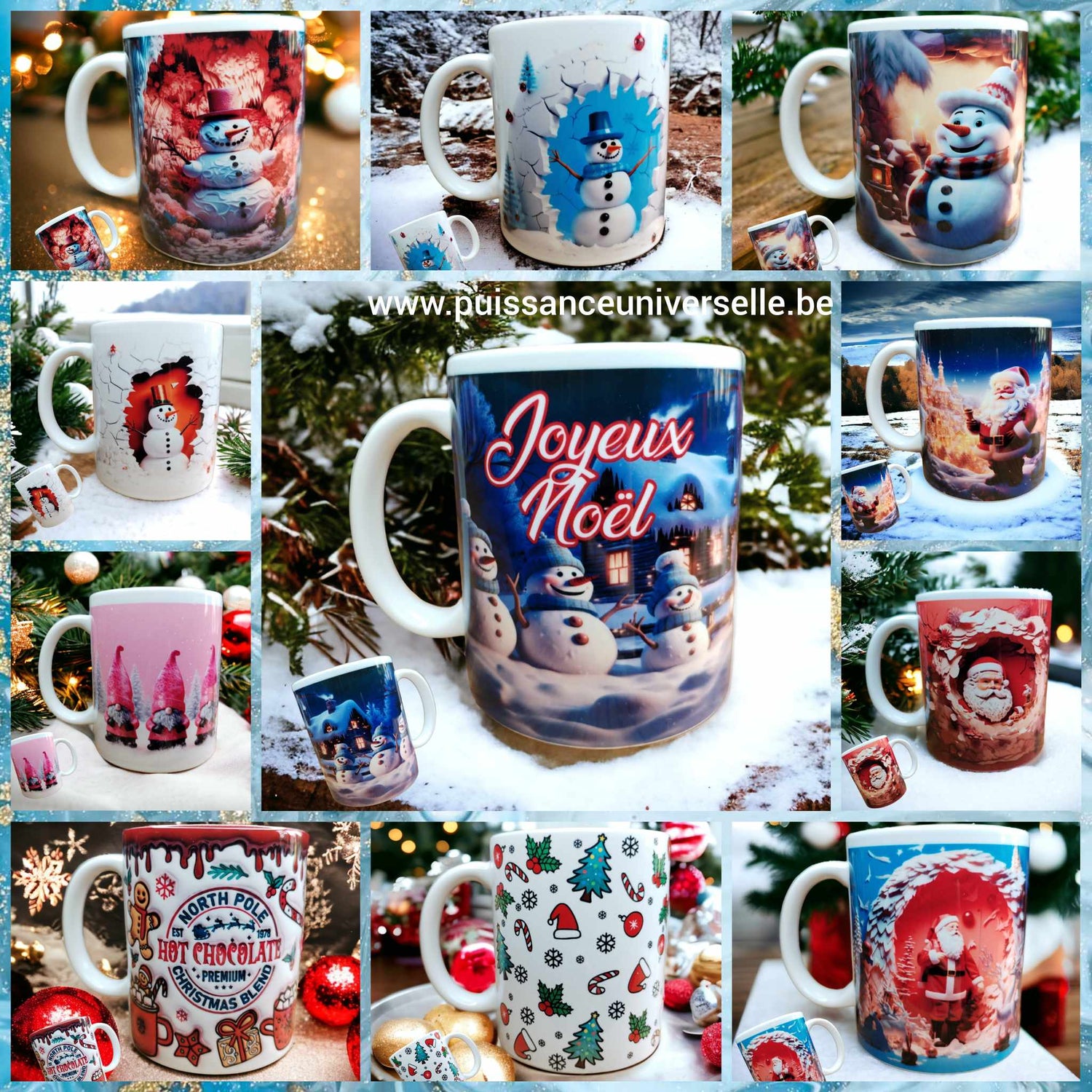 MUGS de Noël - Pour petits & grands