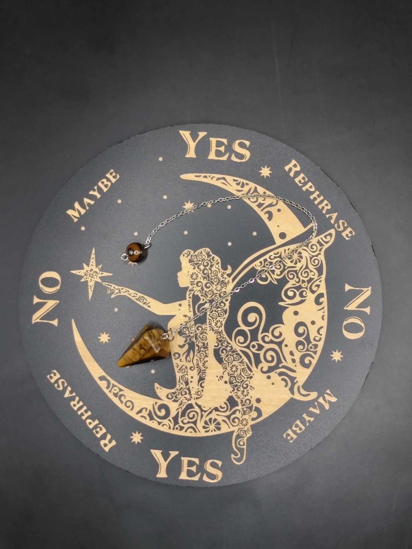 Pendule de poche - Oeil de tigre