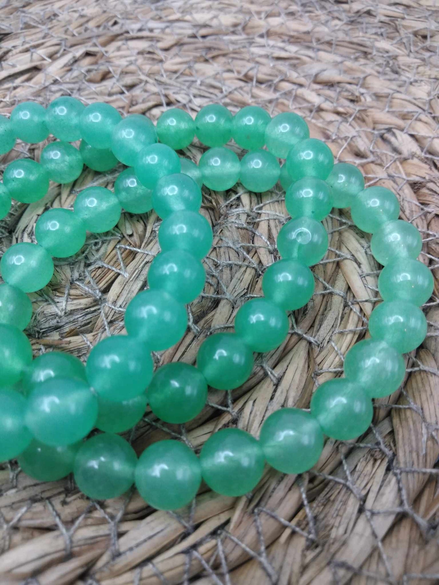 Bracelet lithothérapeutique - Aventurine