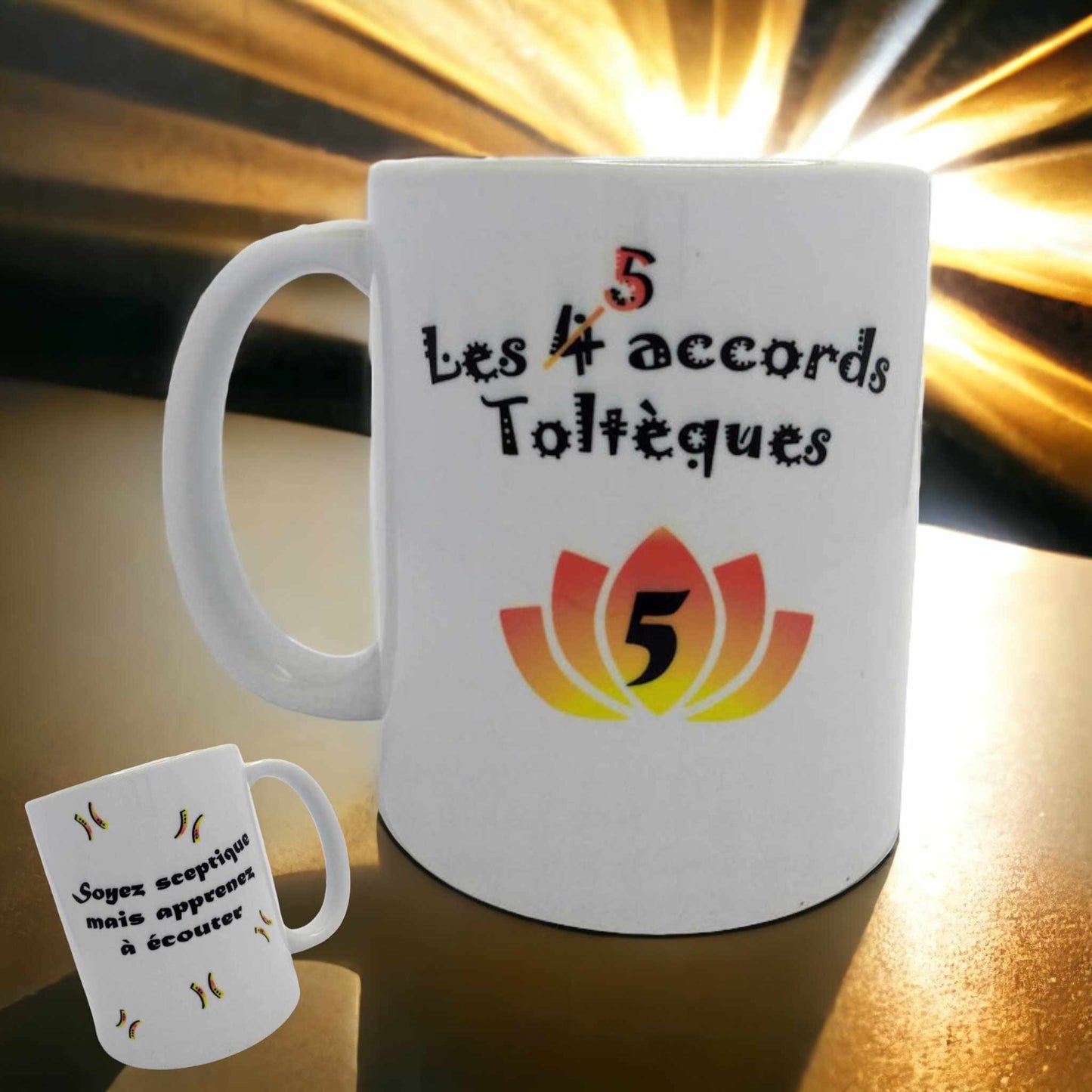 MUG Accord Toltèque 5 - Soyez sceptique mais apprenez à écouter