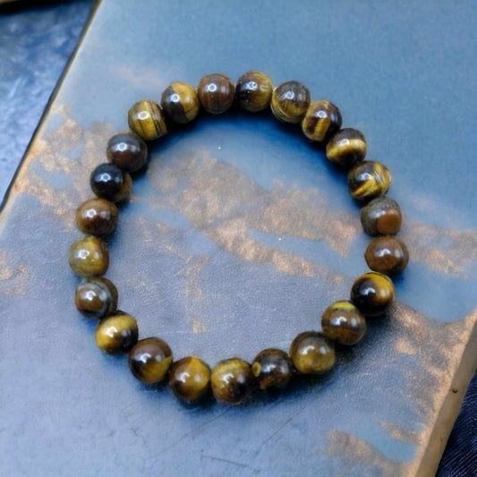 Bracelet lithothérapeutique - Oeil de tigre
