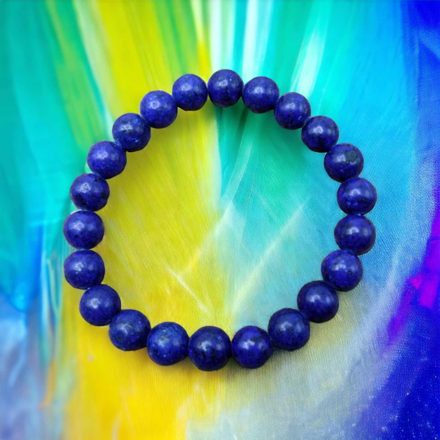 Bracelet lithothérapeutique - Lapis lazuli