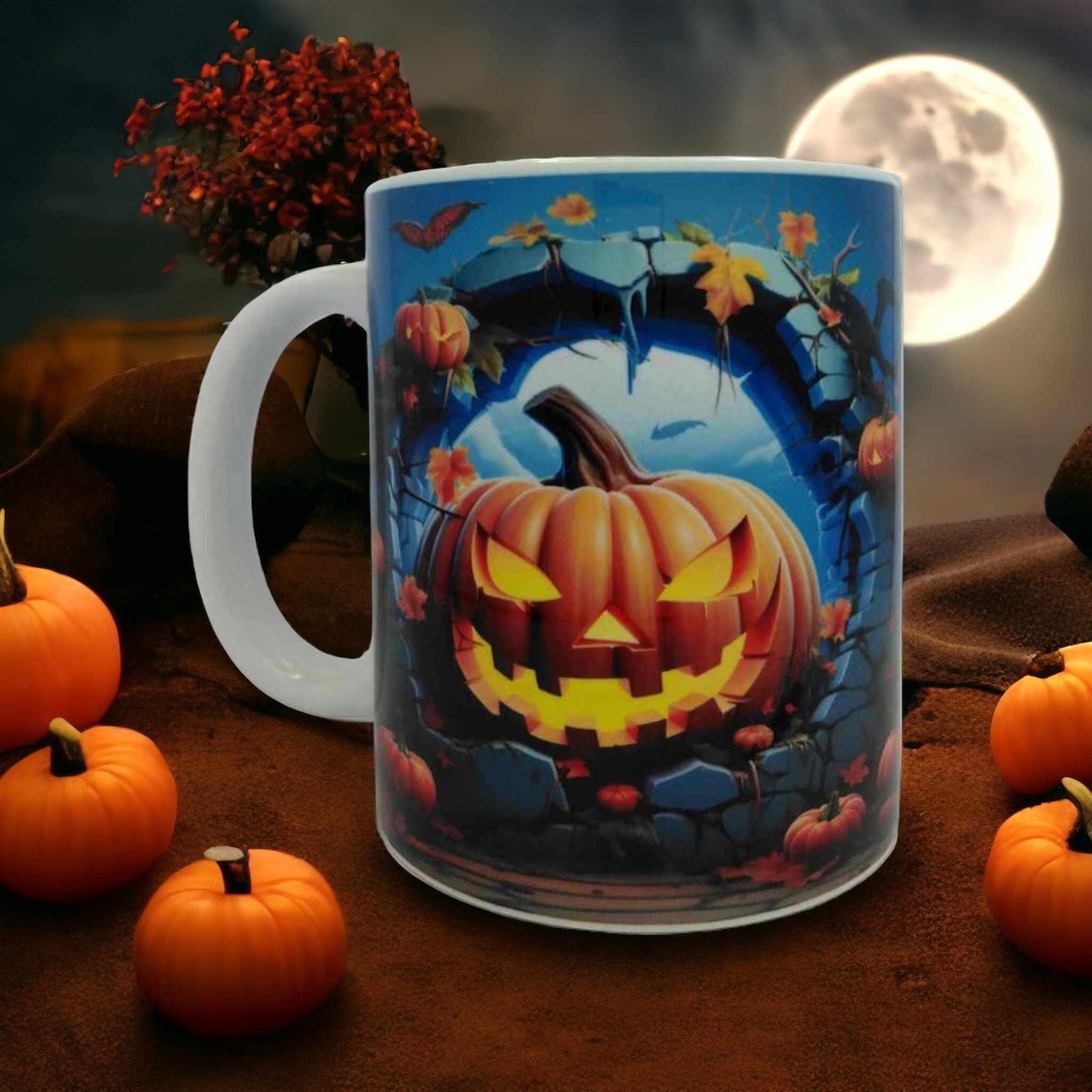 MUG 360 Halloween - Citrouille 1