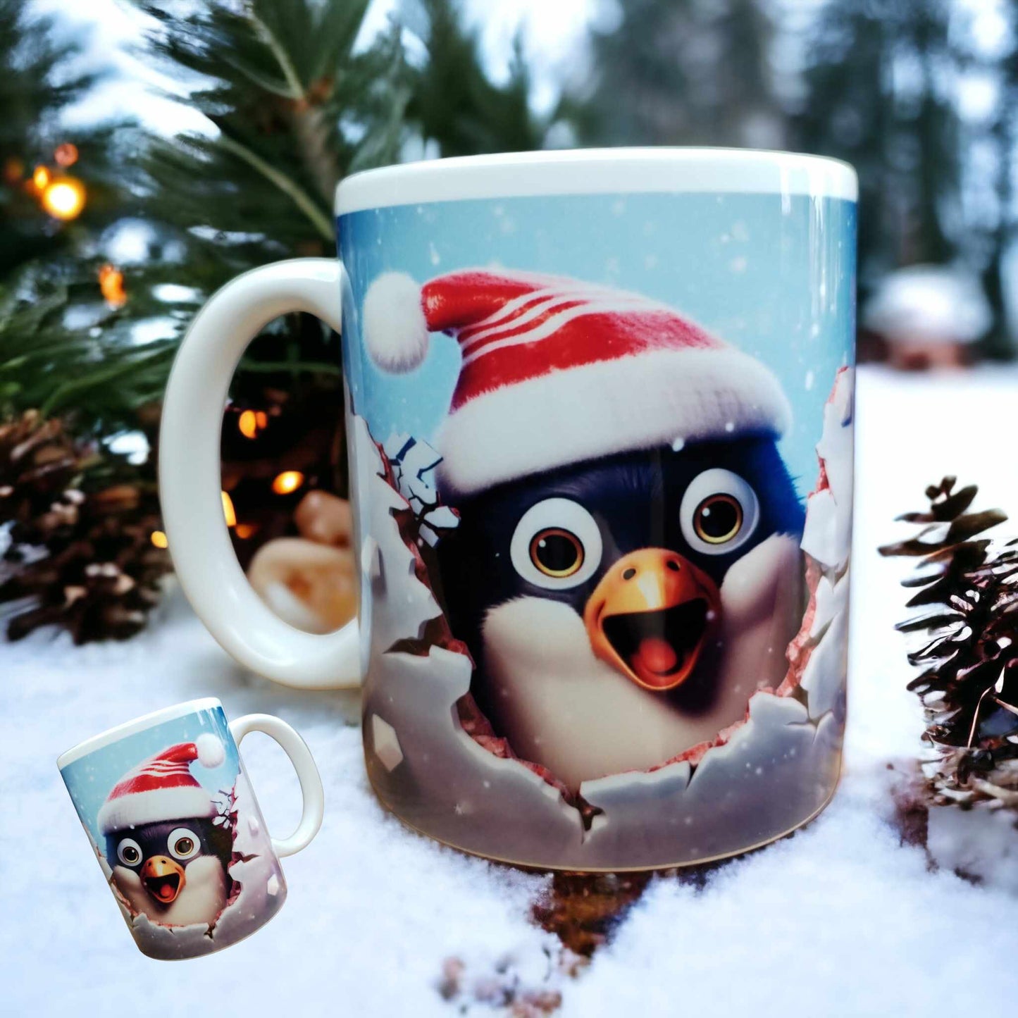 MUG de Noël - Gamme pour enfants - Pingouin