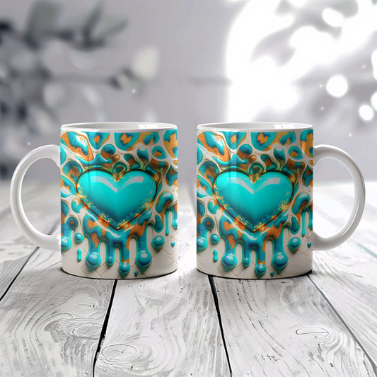 MUG de Saint-Valentin - L'amour en coeur (1)
