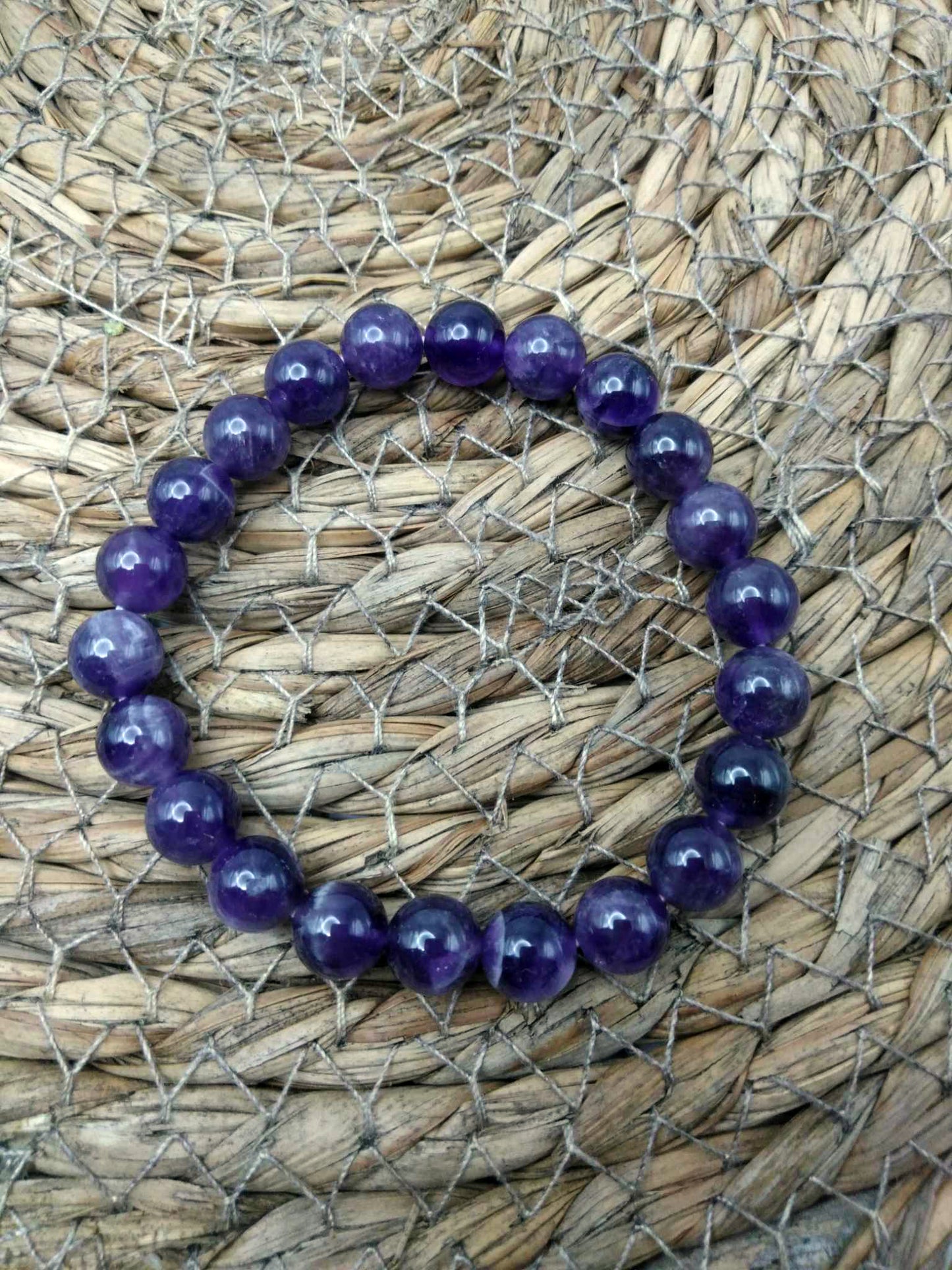 Bracelet lithothérapeutique - Améthyste