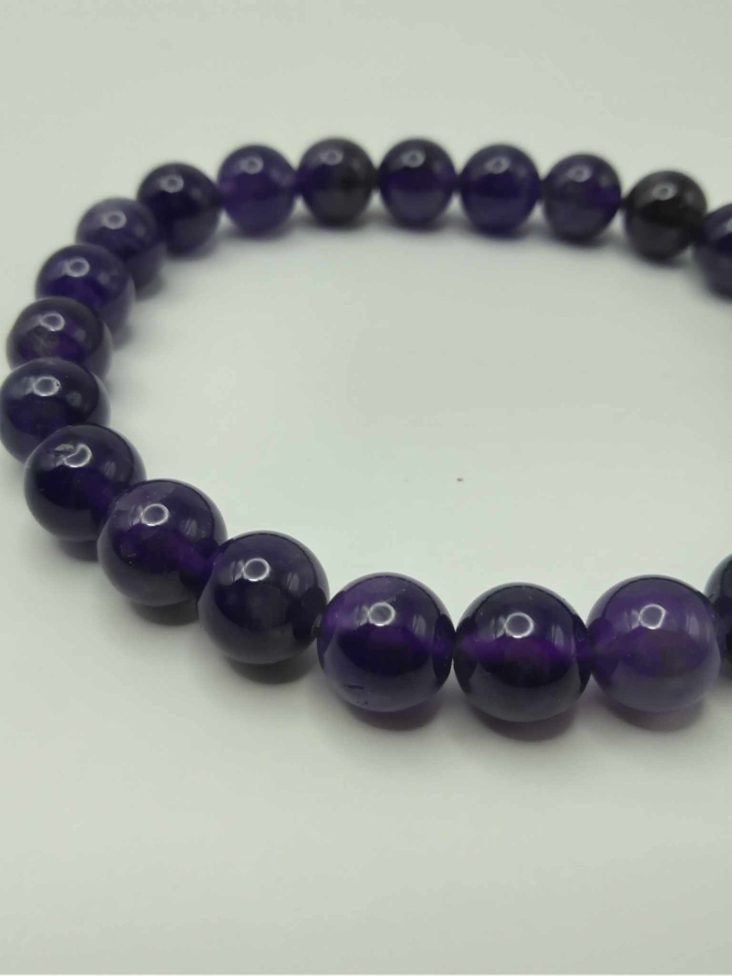 Bracelet lithothérapeutique - Améthyste