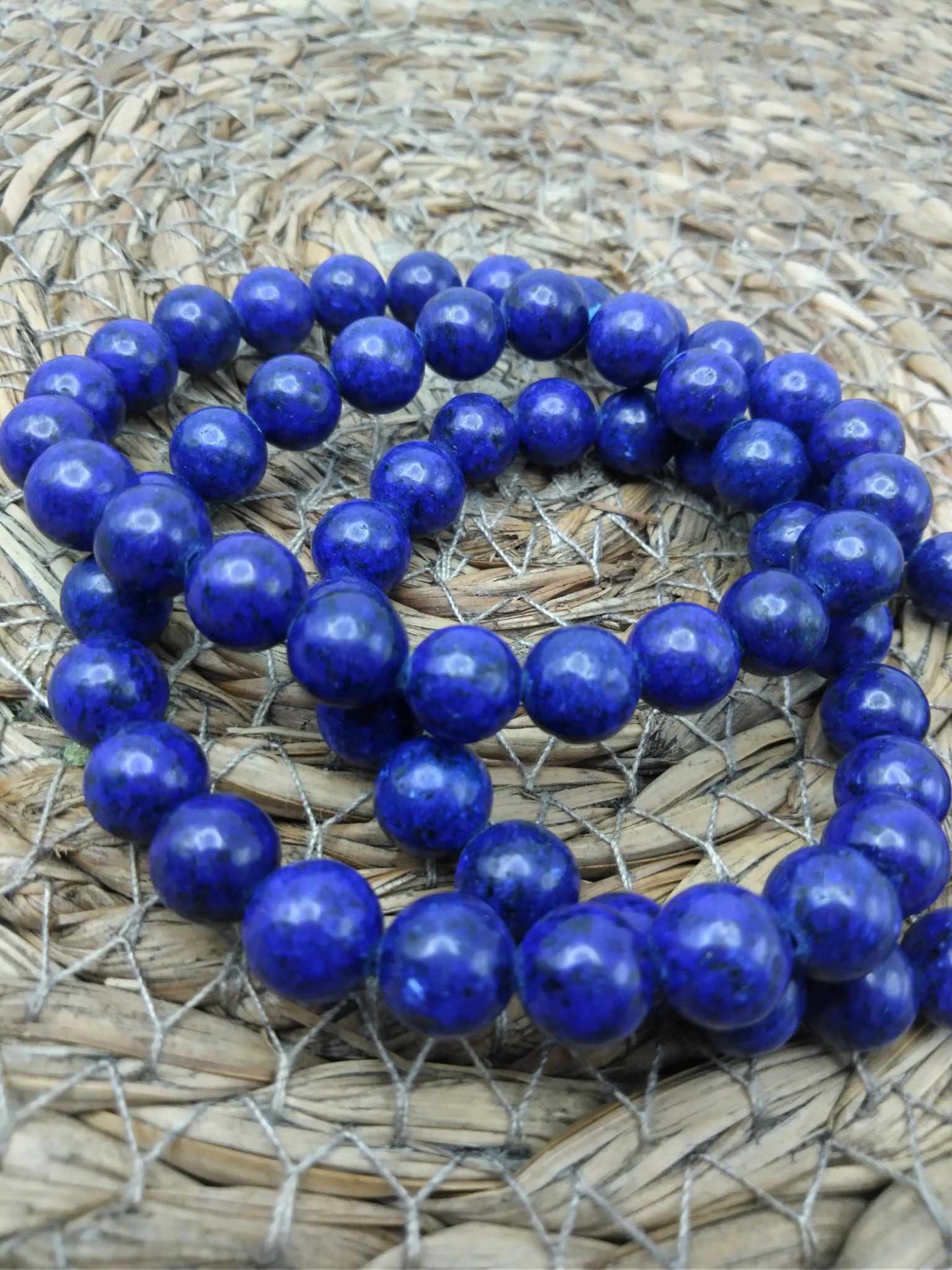 Bracelet lithothérapeutique - Lapis lazuli