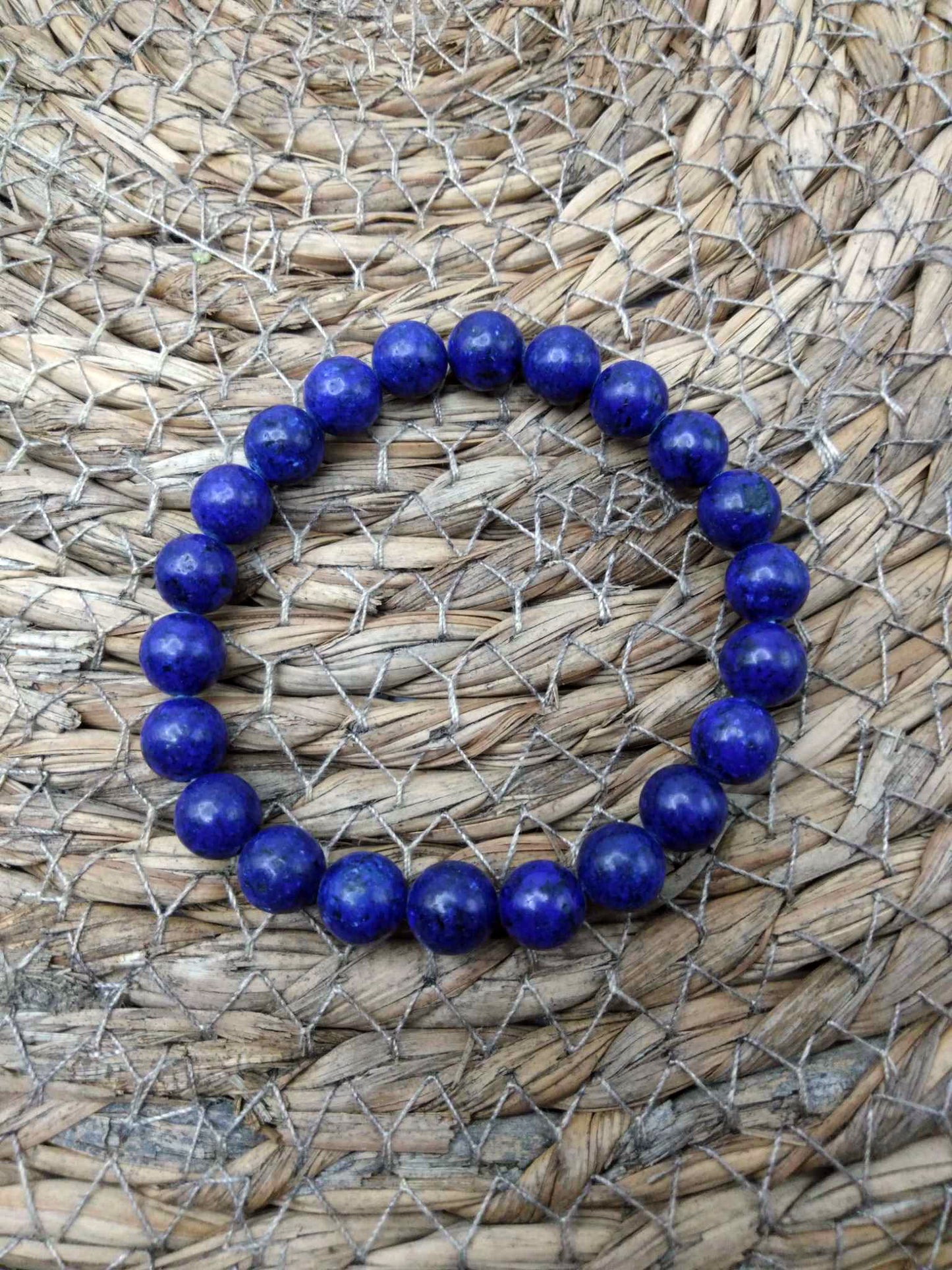Bracelet lithothérapeutique - Lapis lazuli