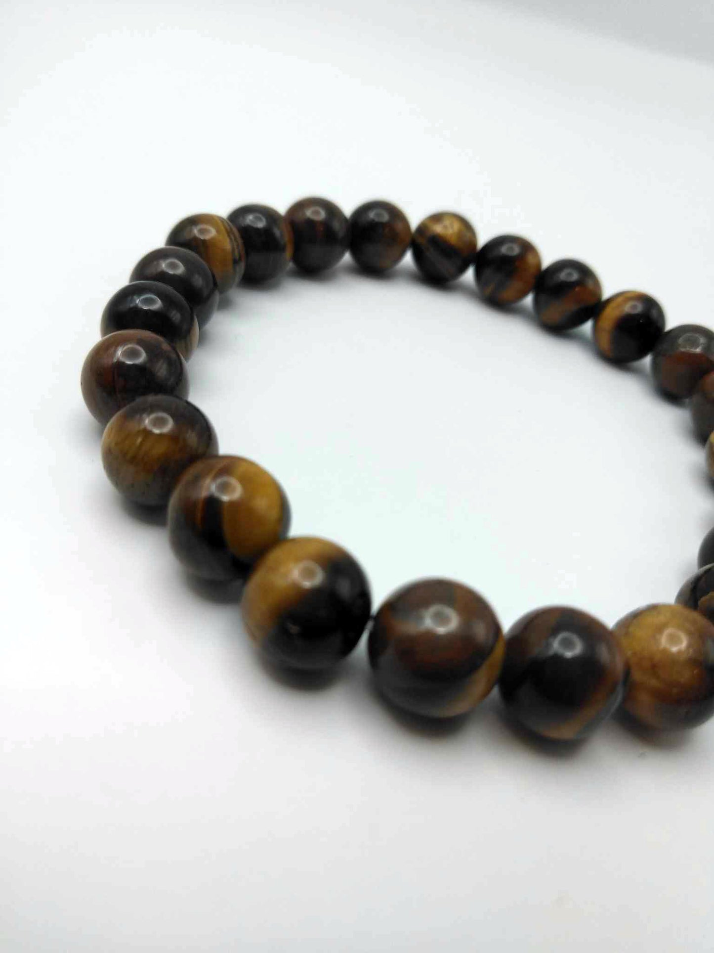 Bracelet lithothérapeutique - Oeil de tigre