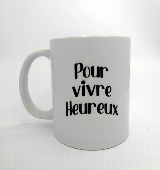 MUG Bonheur - Citation d'Anthony Robbins