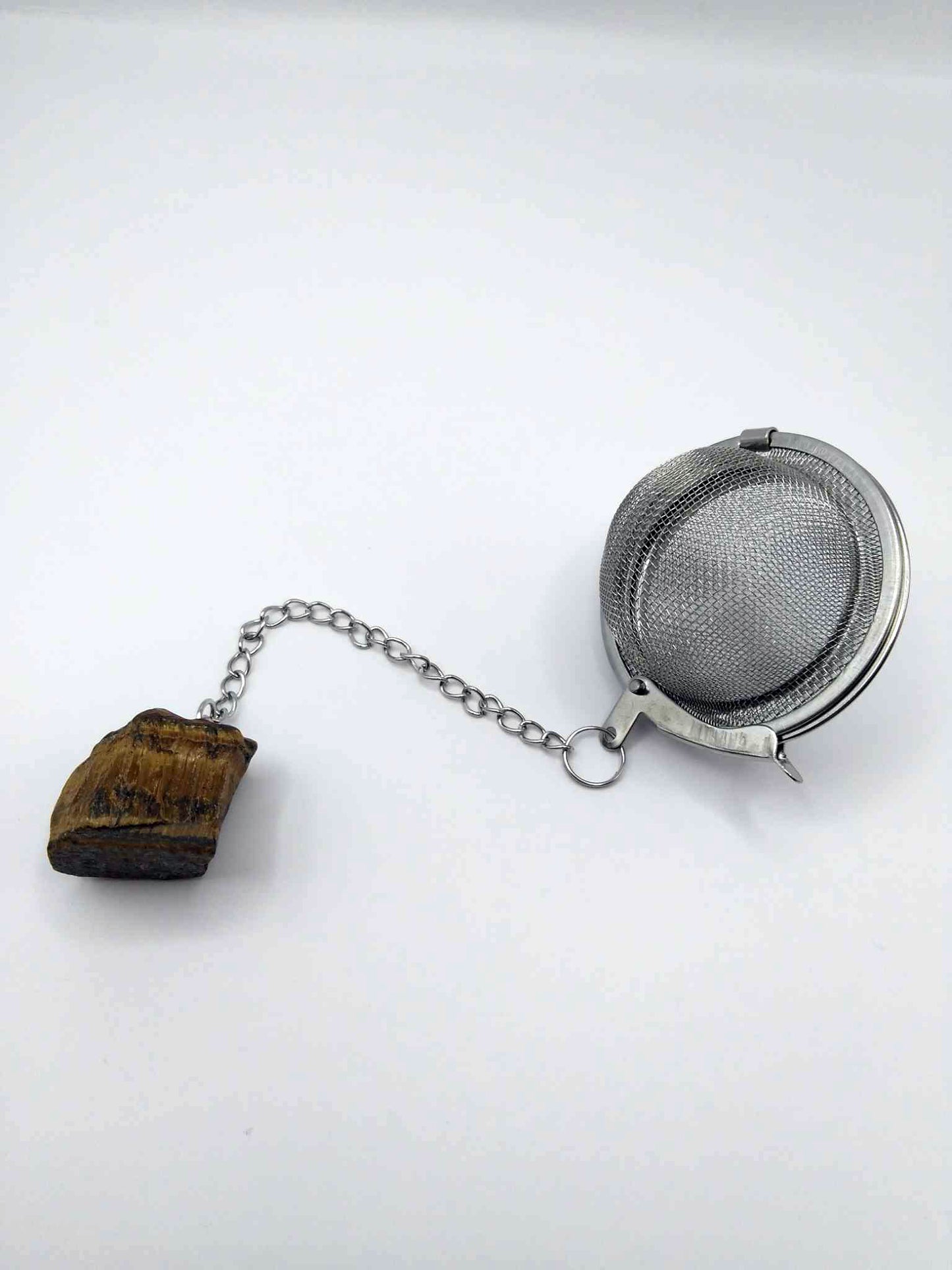 Boule à thé Lithothérapeutique - Oeil de tigre