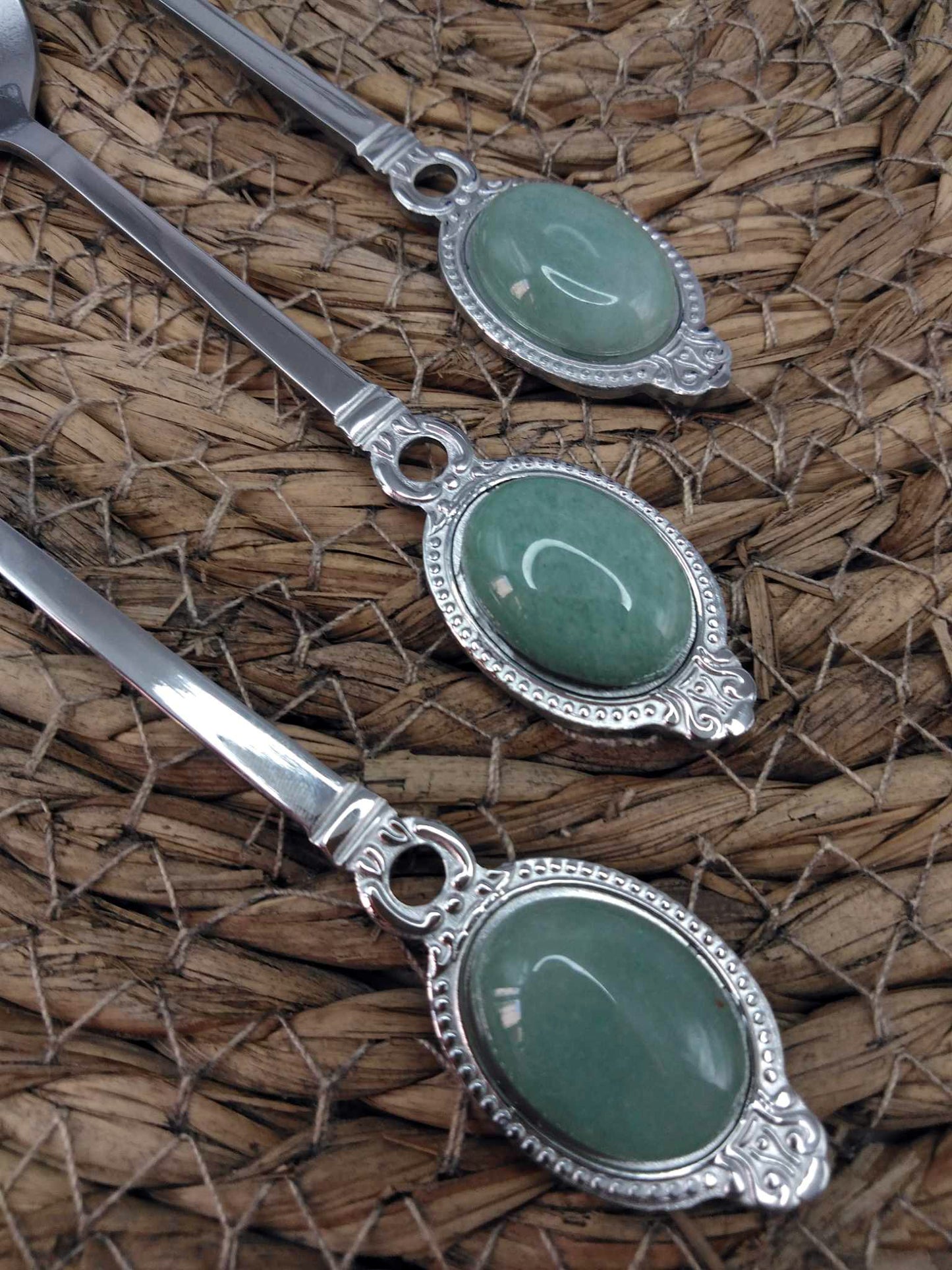 Cuillère Lithothérapeutique - Aventurine
