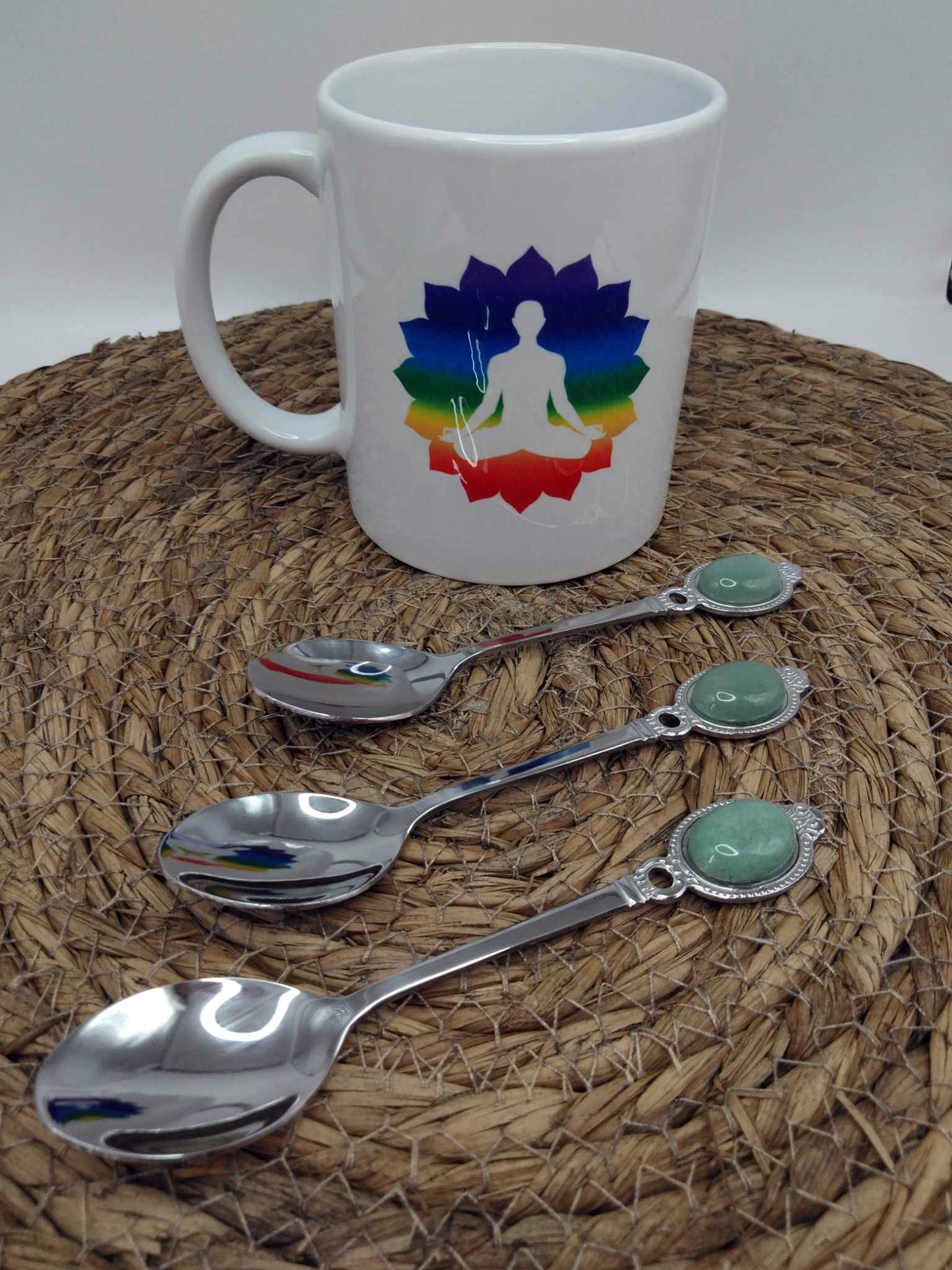 Cuillère Lithothérapeutique - Aventurine