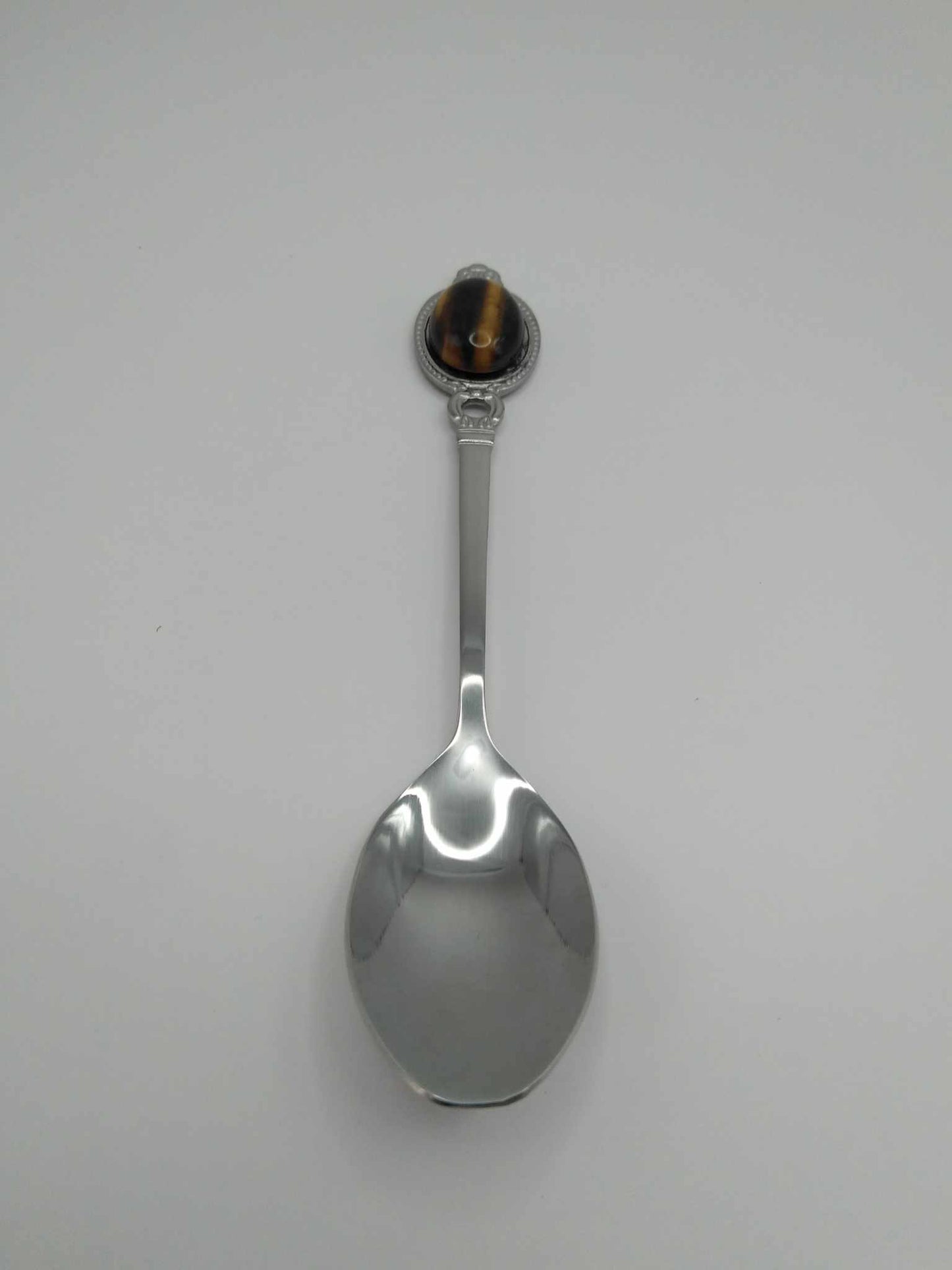 Cuillère Lithothérapeutique - Oeil de tigre