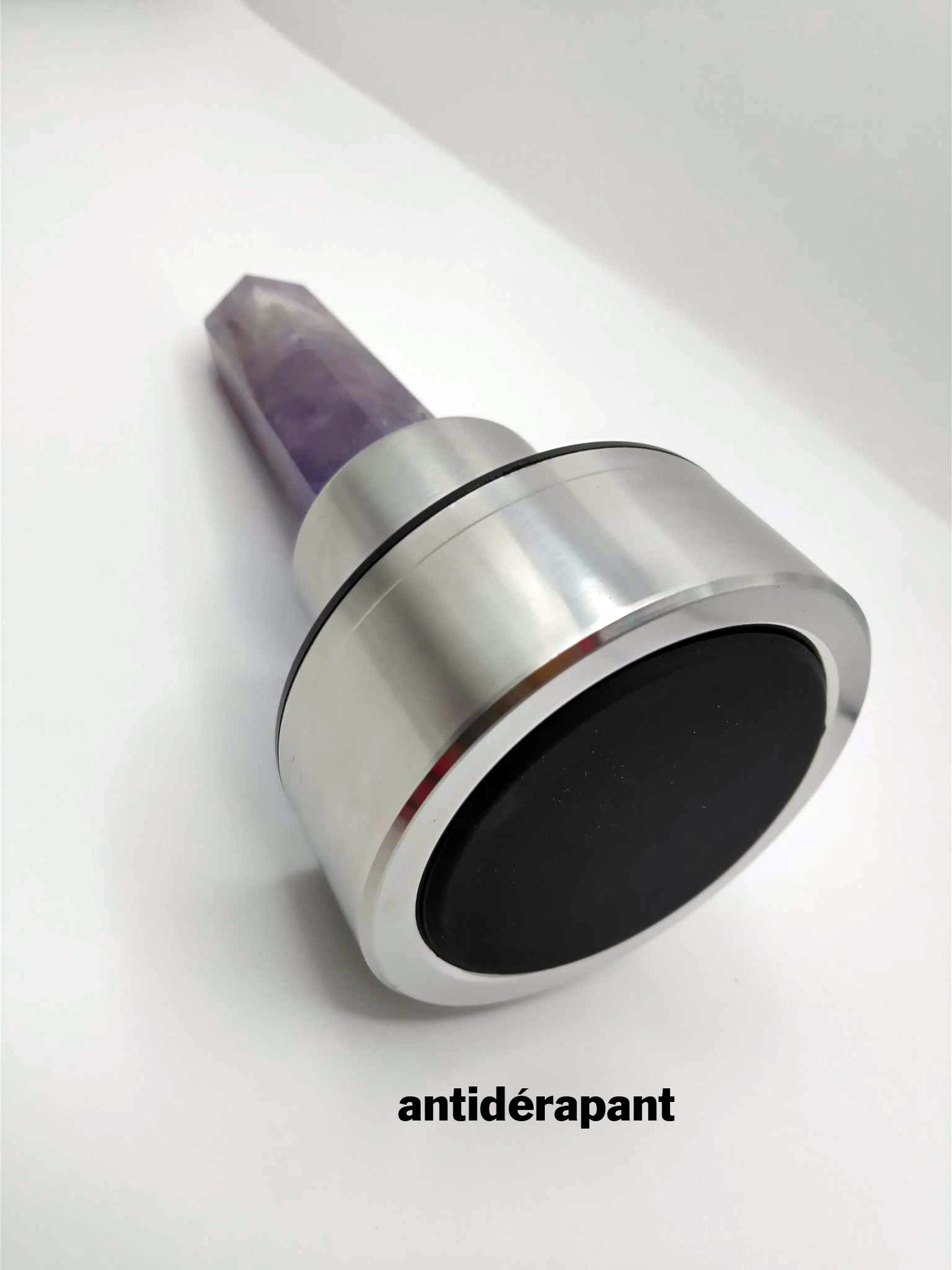 Gourde énergétique Lithothérapie en verre - 550ml - Améthyste