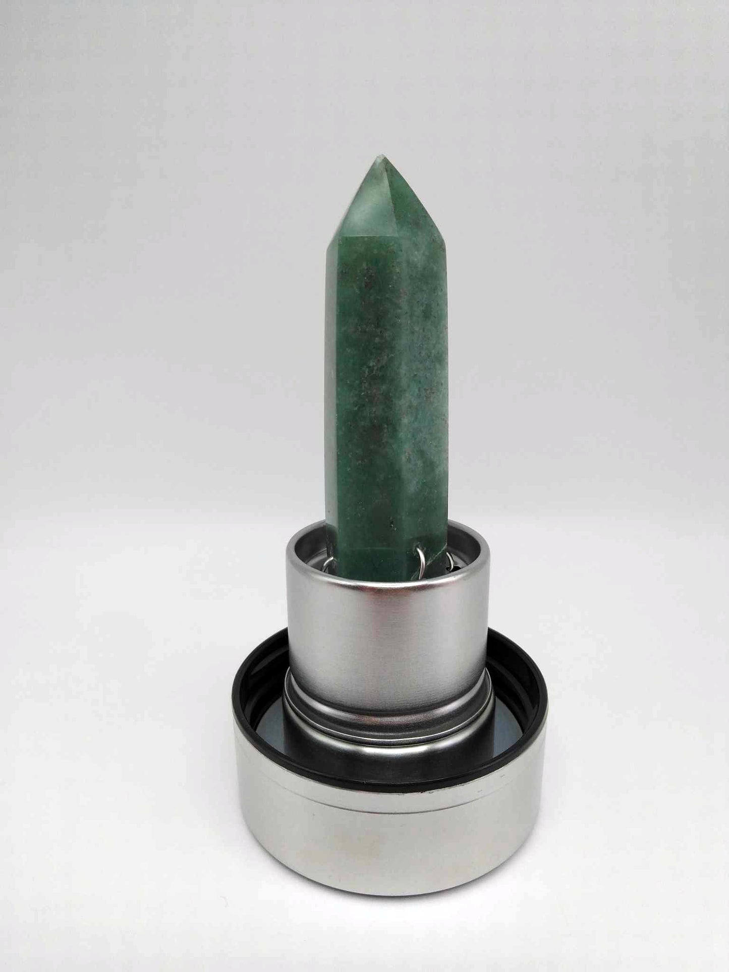 Gourde énergétique Lithothérapie en verre - 550ml - Aventurine