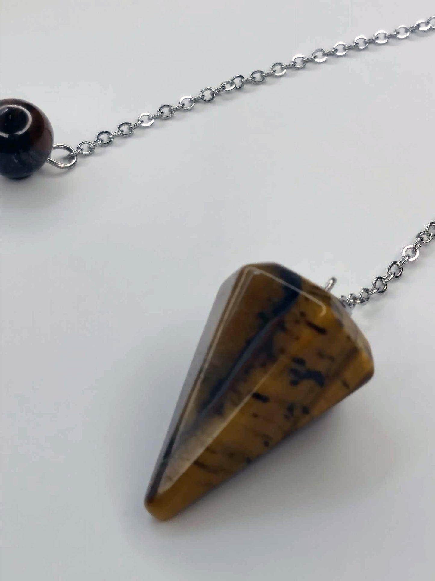 Pendule de poche - Oeil de tigre