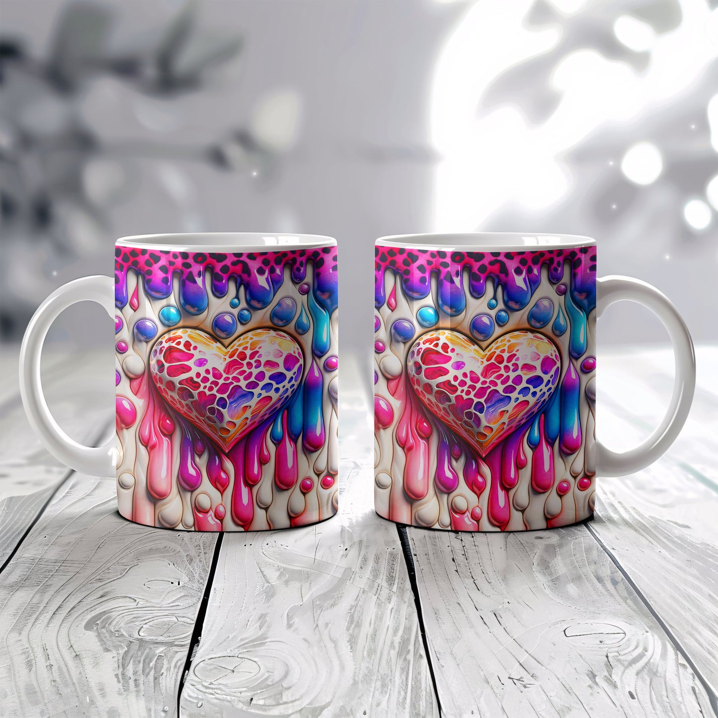 MUG de Saint-Valentin - L'amour en coeur (3)
