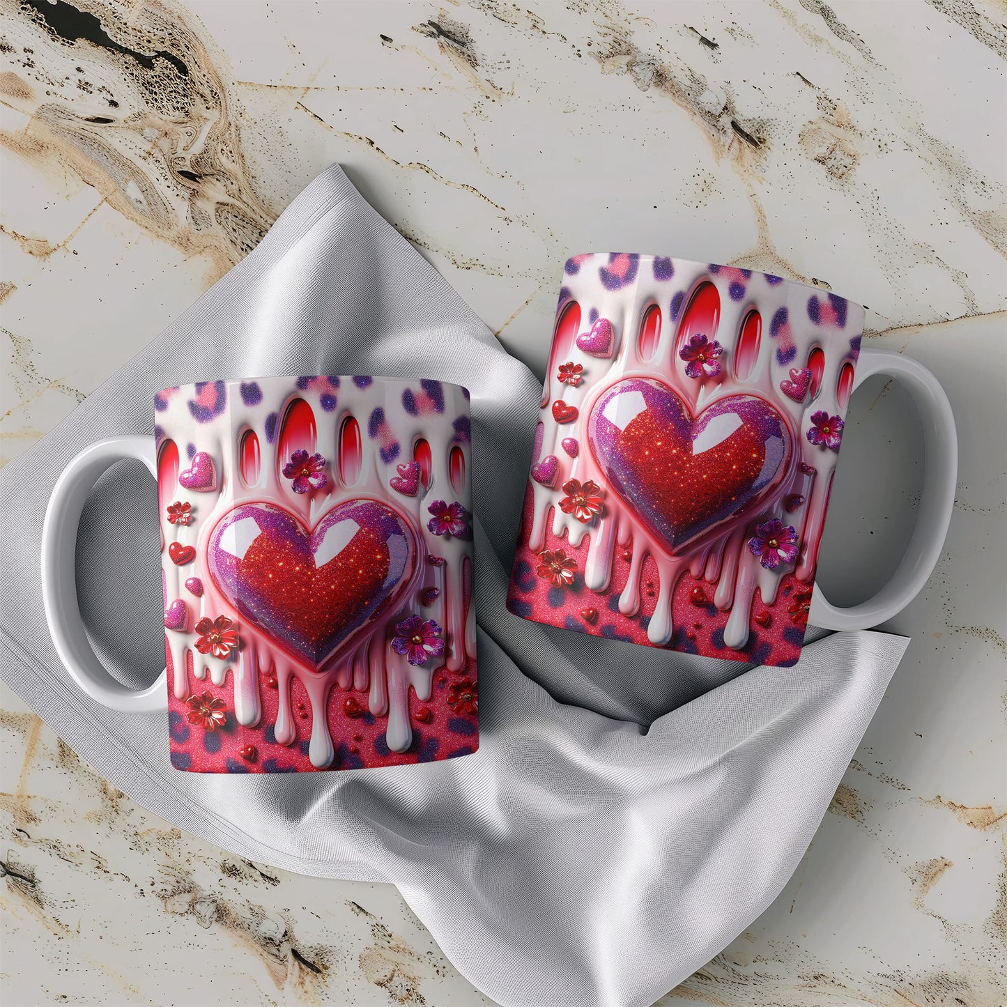 MUG de Saint-Valentin - L'amour en coeur (5)