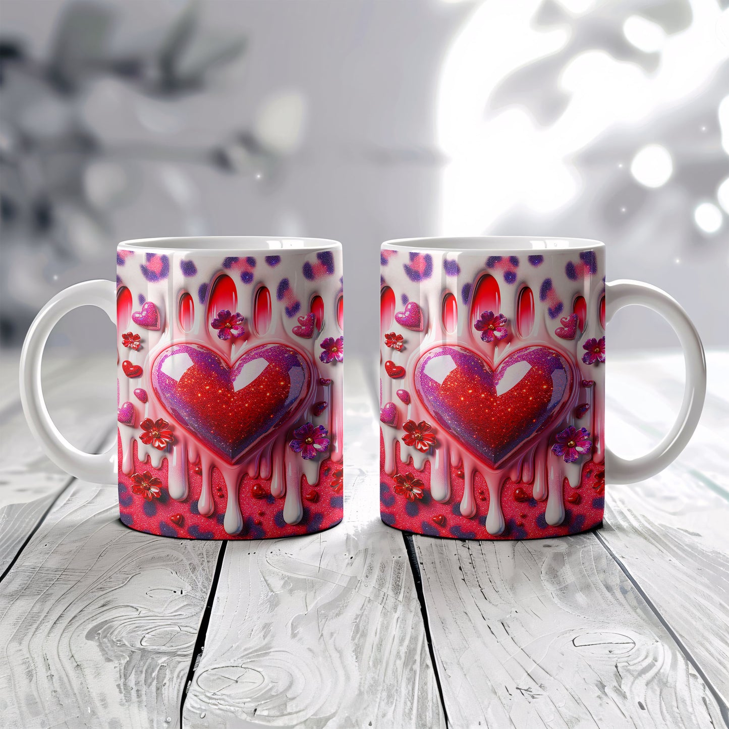 MUG de Saint-Valentin - L'amour en coeur (5)