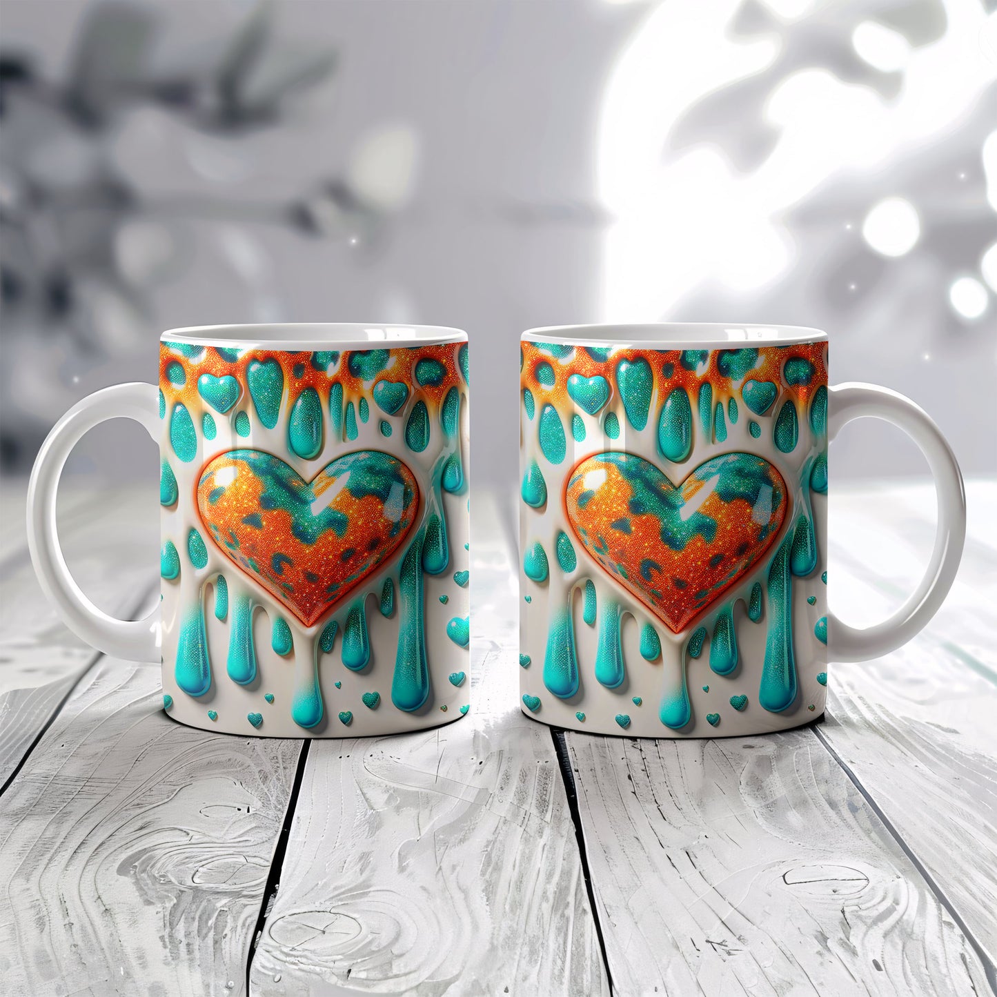 MUG de Saint-Valentin - L'amour en coeur (6)