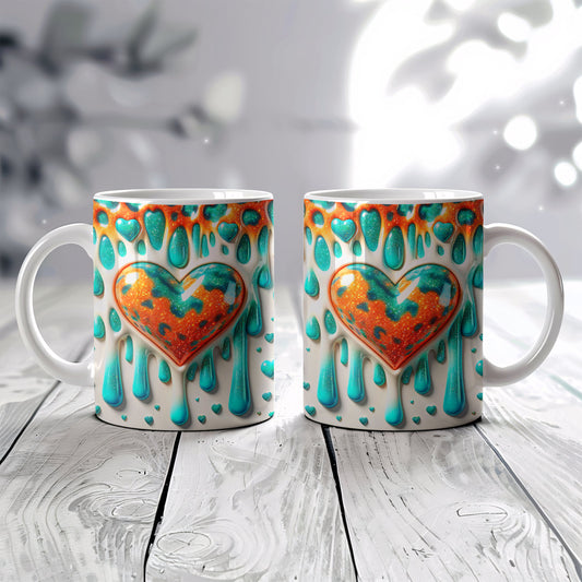 MUG de Saint-Valentin - L'amour en coeur (6)