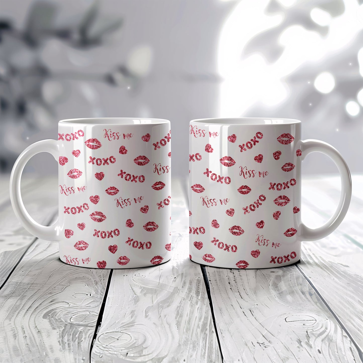 MUG de Saint-Valentin - L'amour en paillettes (5)
