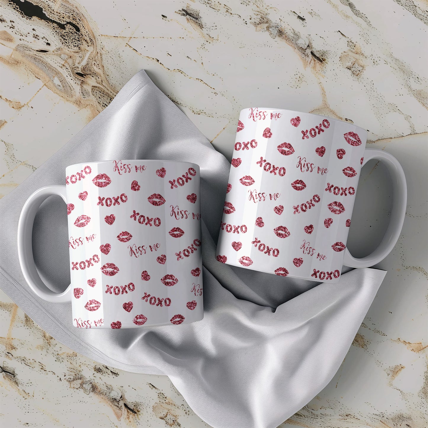 MUG de Saint-Valentin - L'amour en paillettes (5)