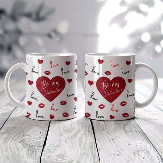 MUG de Saint-Valentin - L'amour en paillettes (7)