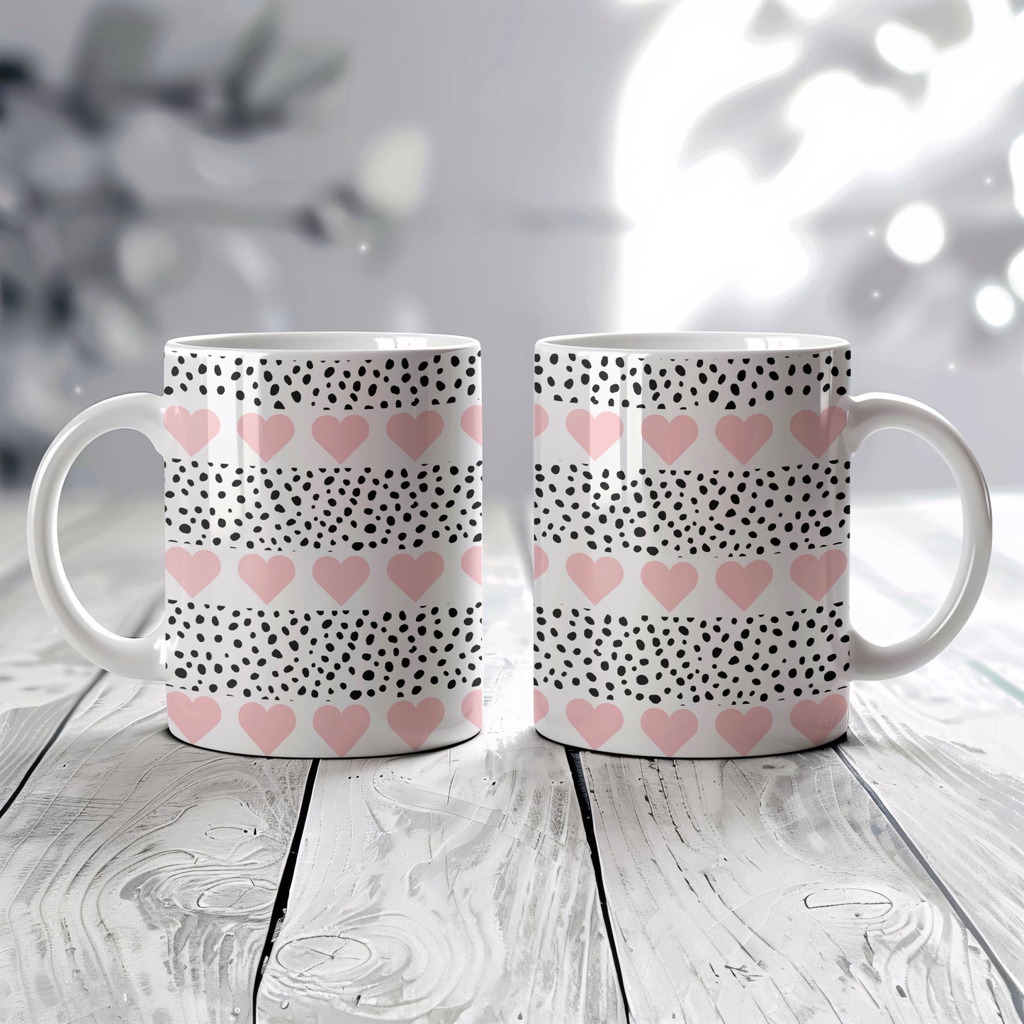 MUG de Saint-Valentin - L'amour en paillettes (3)