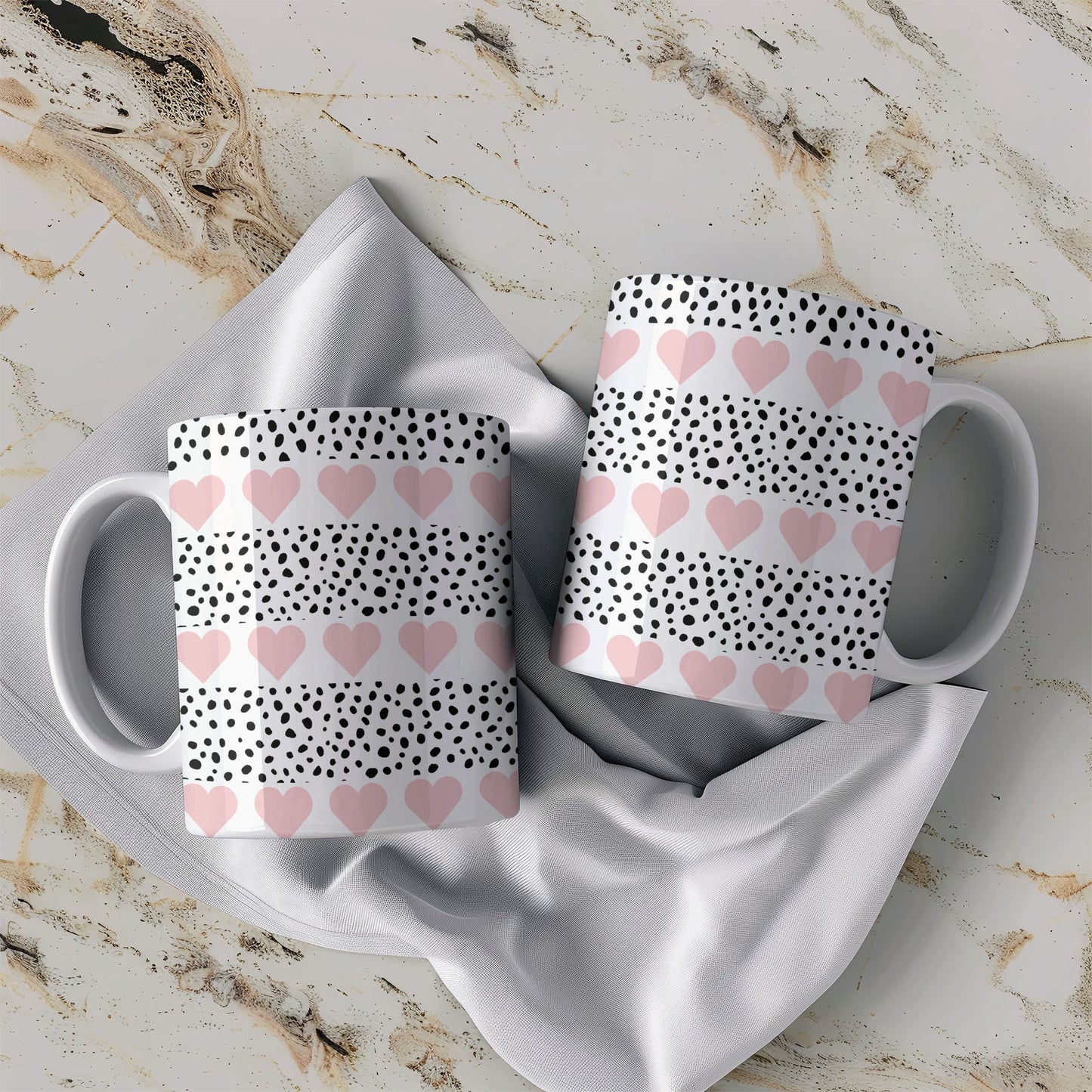 MUG de Saint-Valentin - L'amour en paillettes (3)